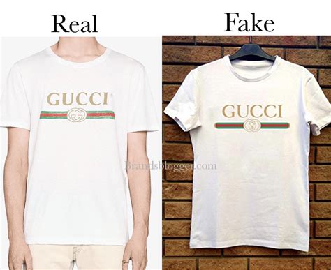 how to tell real gucci clothes from fake|gucci shirts authentic.